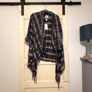 Flannel kimono